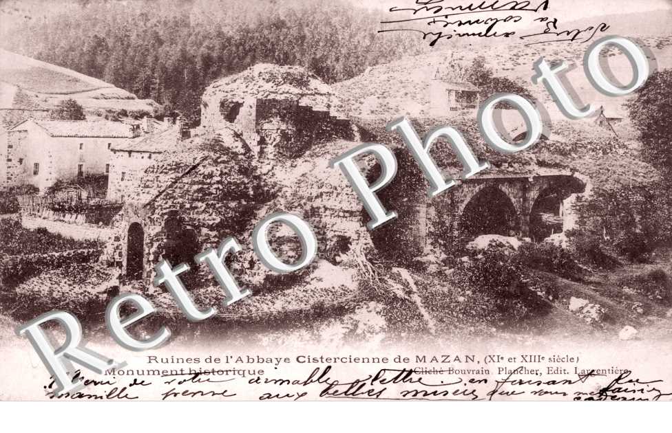 ruines de l'abbaye Cistercienne
