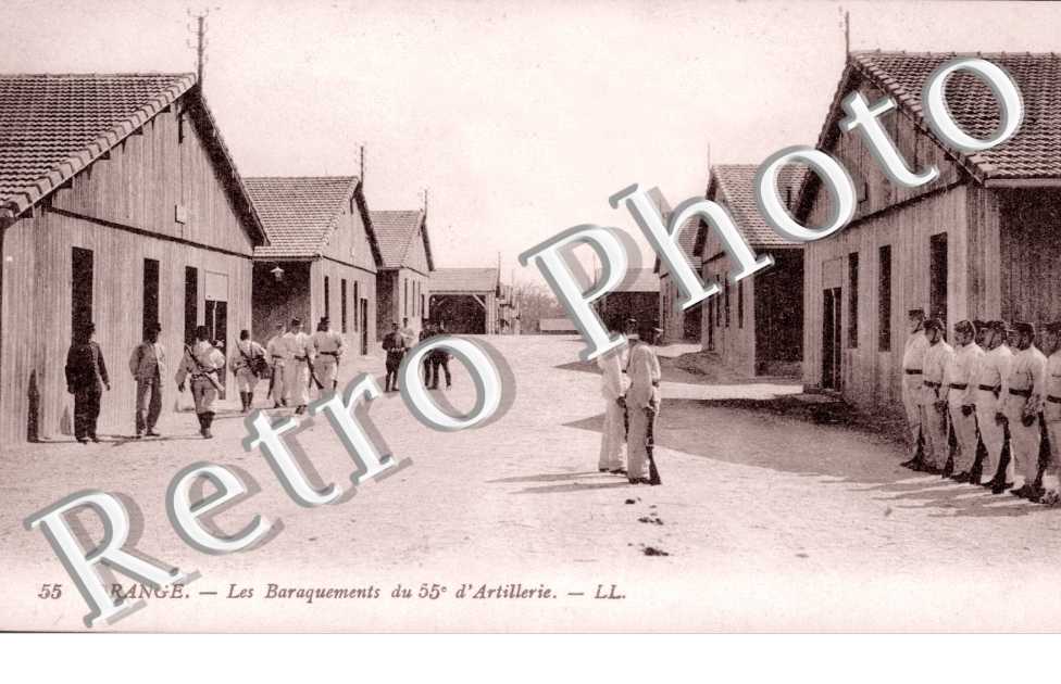 Baraquements du 55e d'Artillerie 