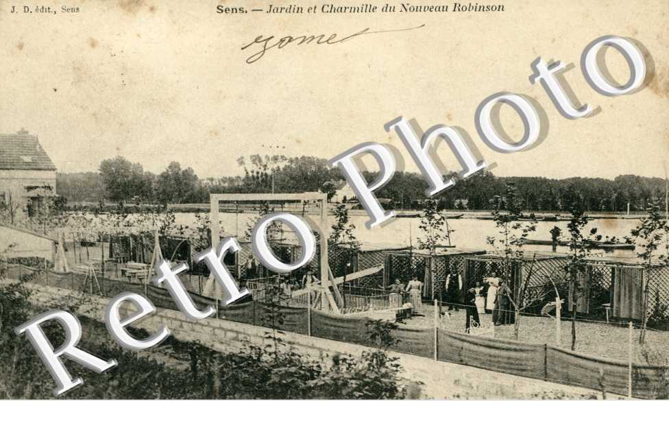 Jardin et Charmille  du Nouveau Robinson