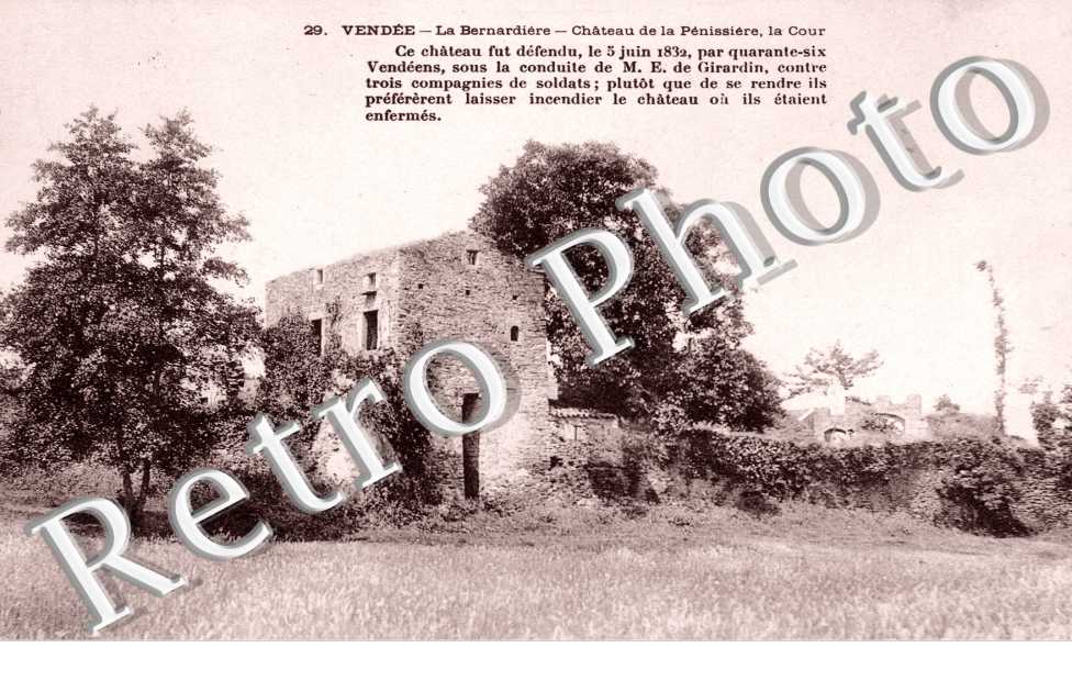 le Chateau de la Penissiere, la Cour