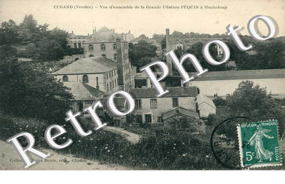 Vue d'ensemble de la grande filature Pequin