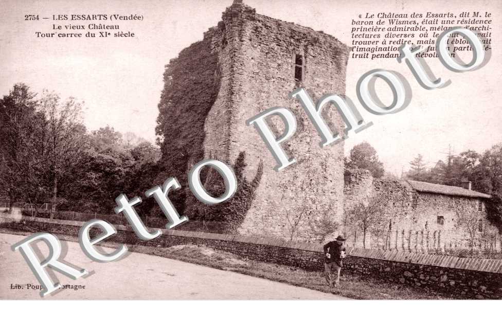 Le vieux chateau - tour carree