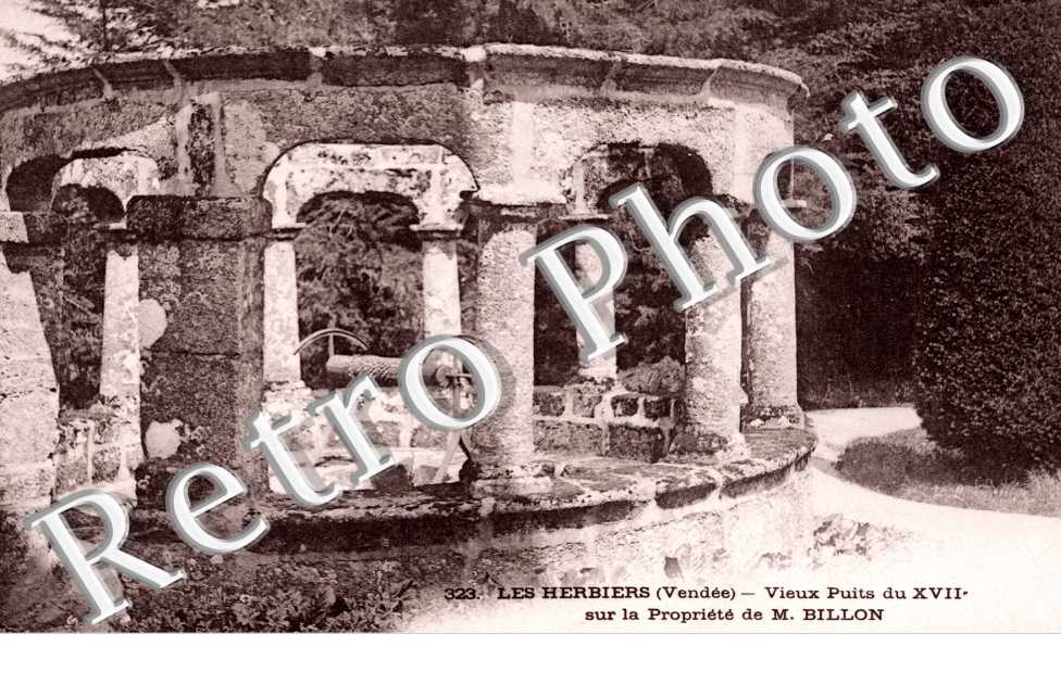 Vieux Puits du XVIIeme sur la Propriete de M. Billon
