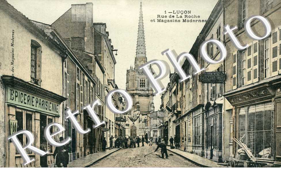 rue de La Roche et Magasins Modernes