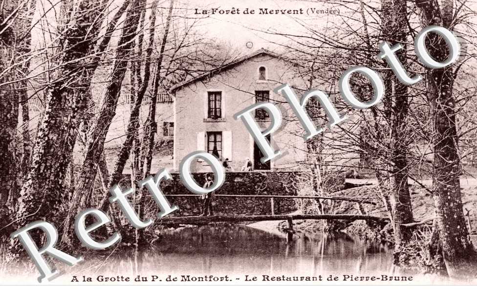 A la Grotte du P. de Montfort, le Restaurant de Pierre-Brune