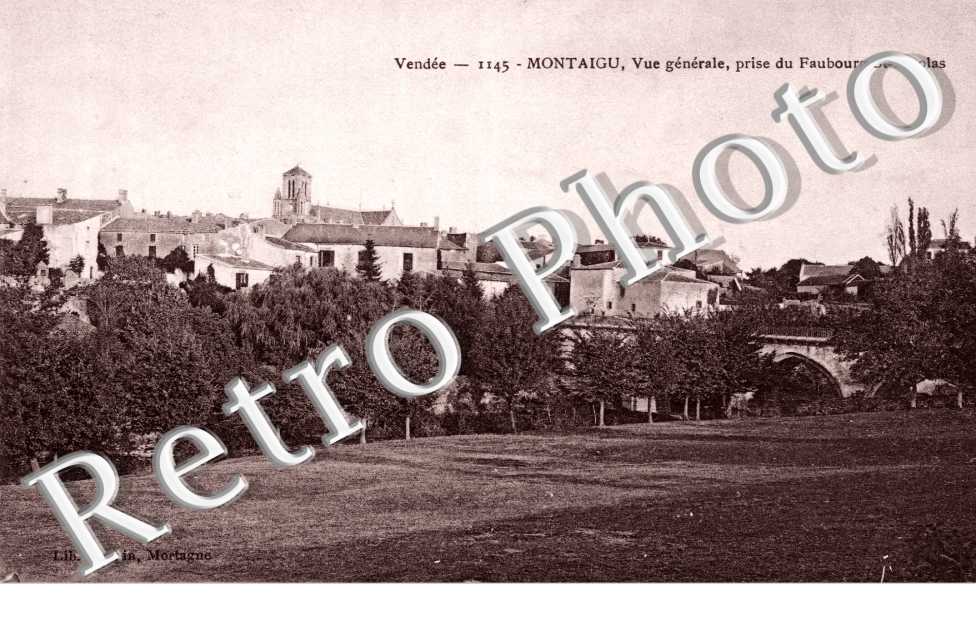Vue Generale prise du Faubourg Saint-Nicolas