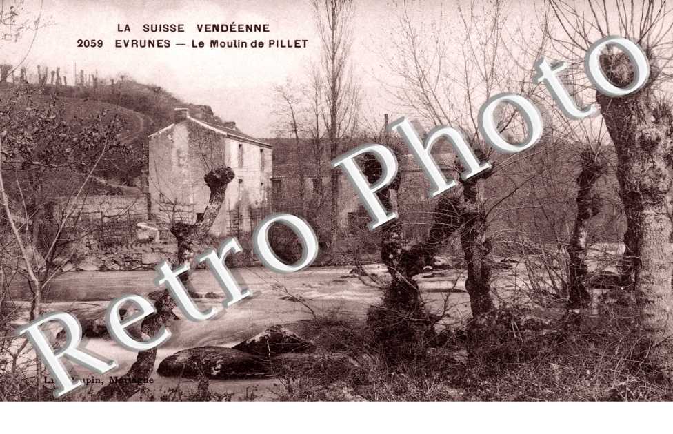 Evrunes, le Moulin de Pillet