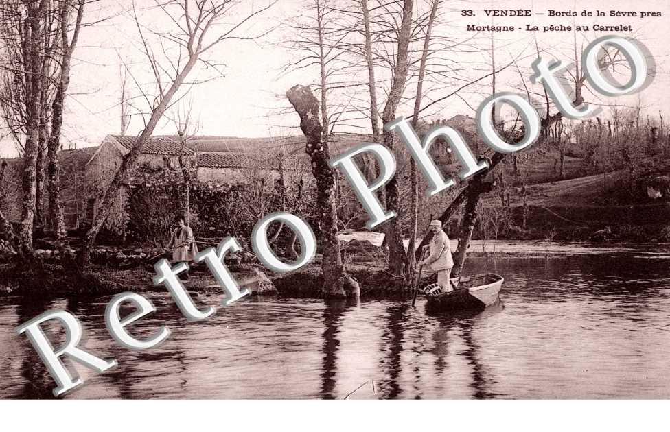 les Bords de la Sevre, la Pehce au Carrelet