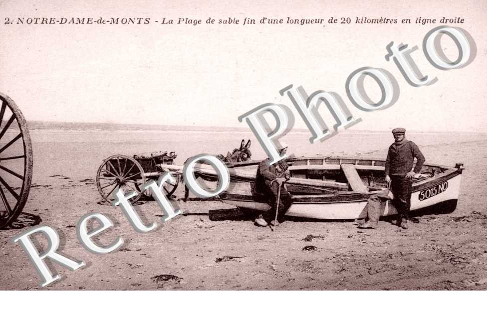 La plage de sable fin d'une longueur de 20km
