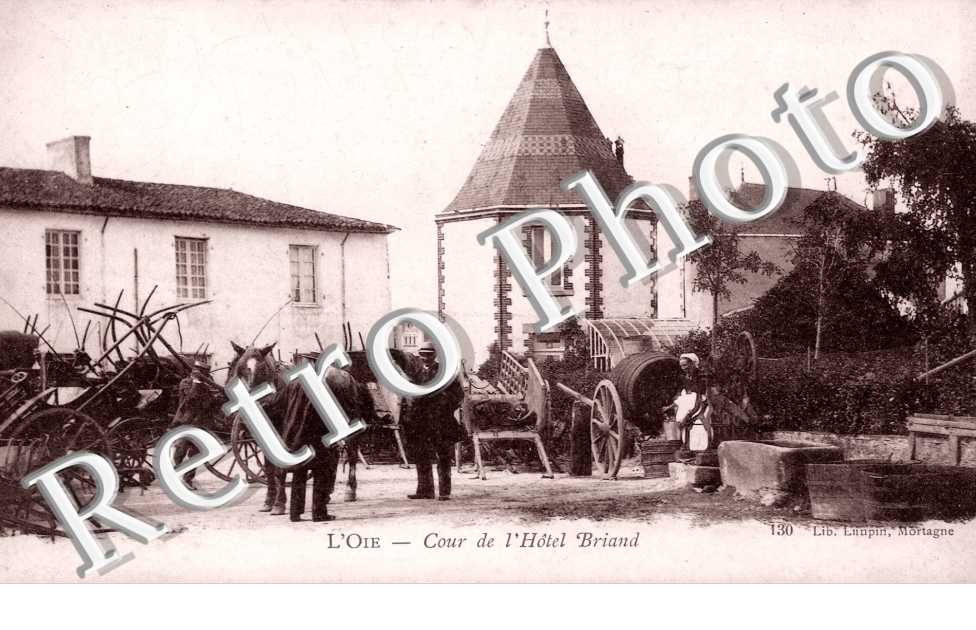 la Cour de l'Hotel Briand