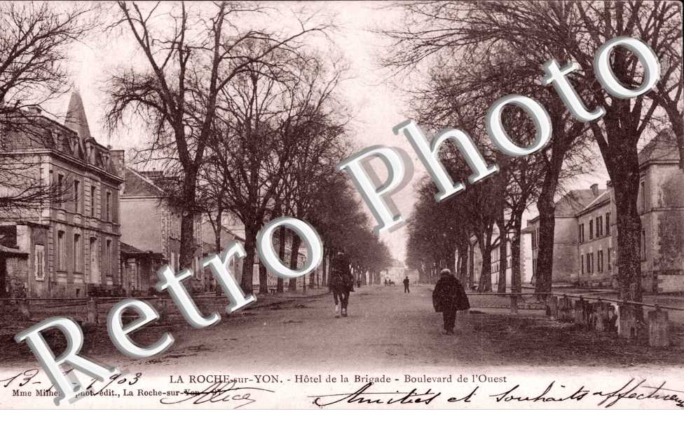 l'Hotel de la Brigade, Boulevard de l'Ouest