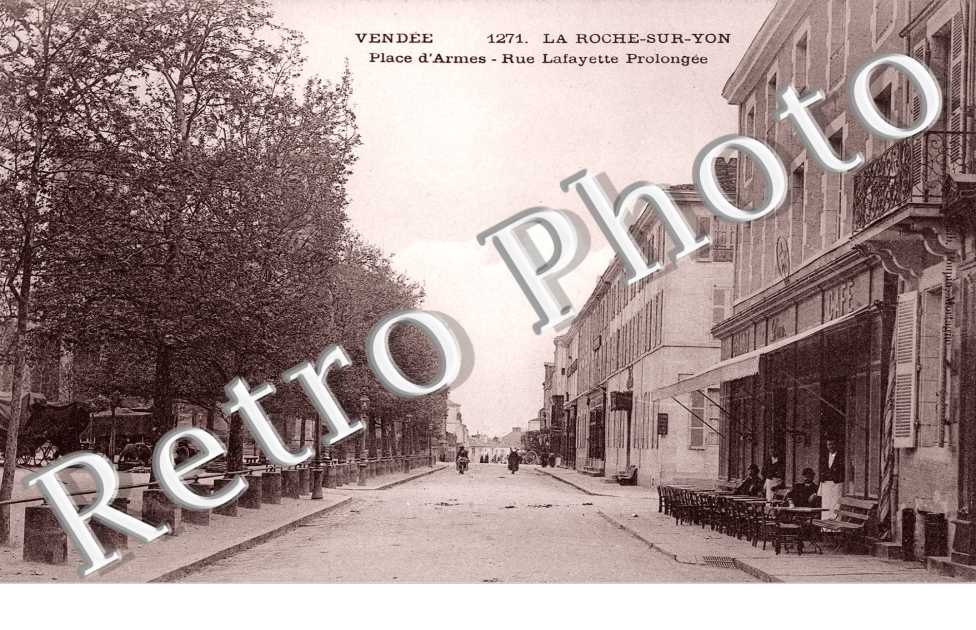 la Place d'ARmes, Rue Lafayette Prolongee
