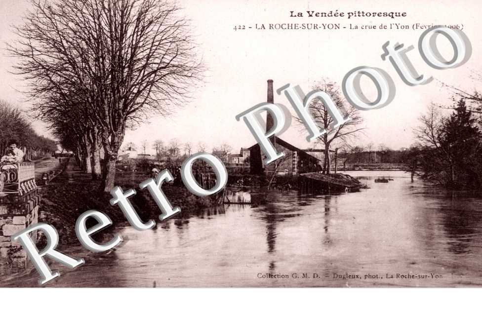 la Crue de l'Yon en Fevrier 1906