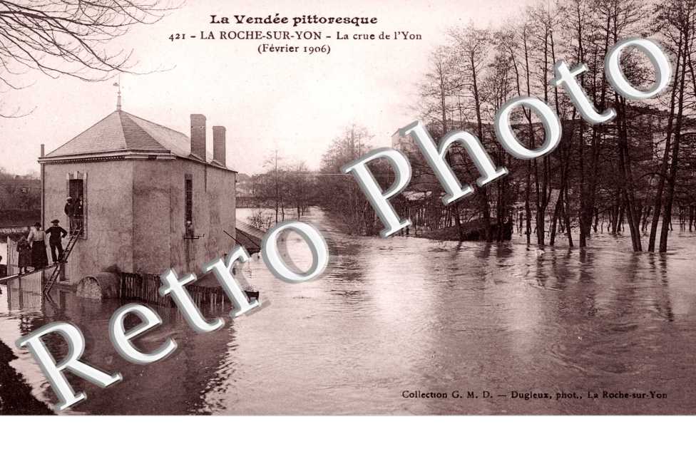 la Crue de l'Yon en Fevrier 1906
