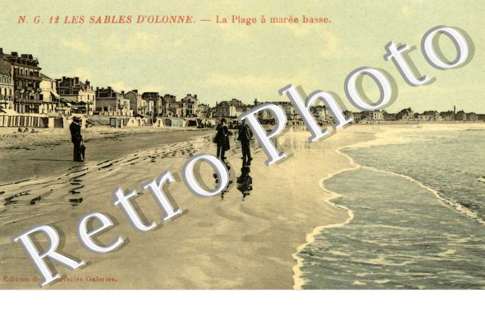 La plage a maree basse