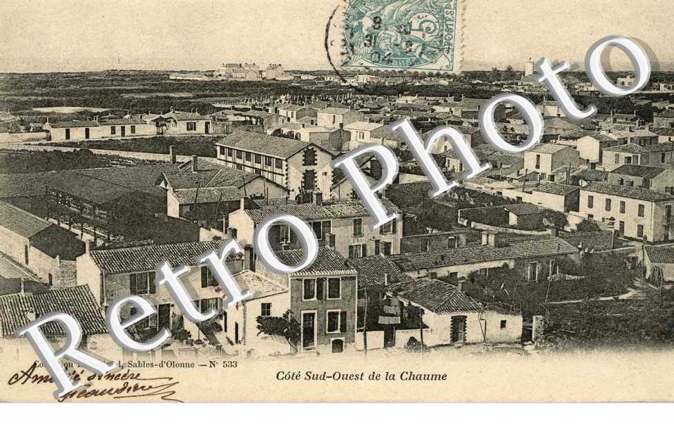 Cote sud ouest de la Chaume