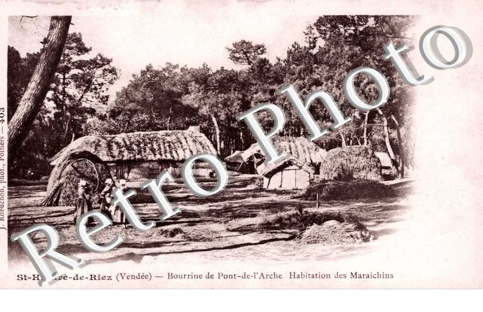 Bourrine de Pont-de-l'Arche, Habitation des Maraichins