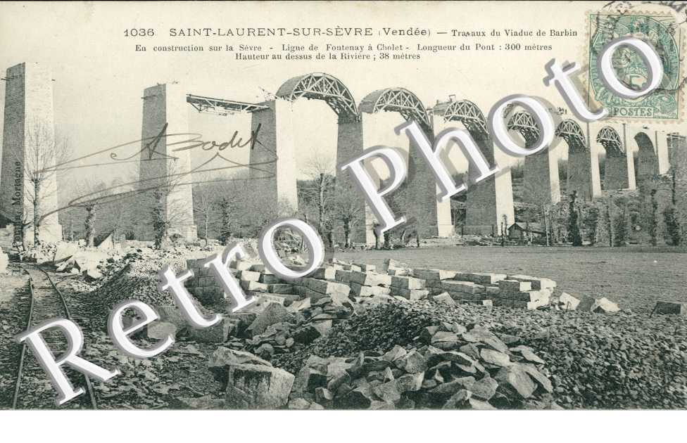 les Travaux du Viaduc de Barbin