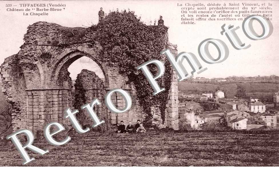 La chapelle  - chateau de "barbe bleue"