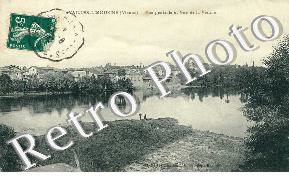 Vue Generale et Vue de la Vienne