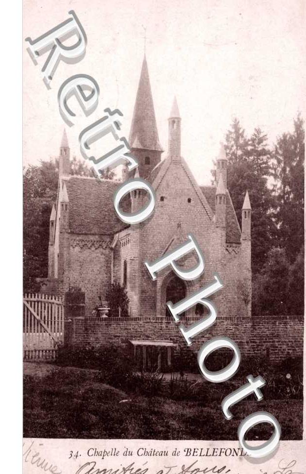 le Chateau et la Chapelle de Bellefonds