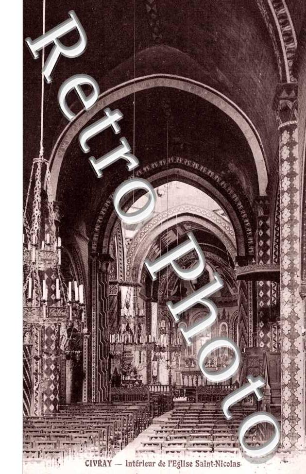 interieur de l'eglise Saint-Nicolas