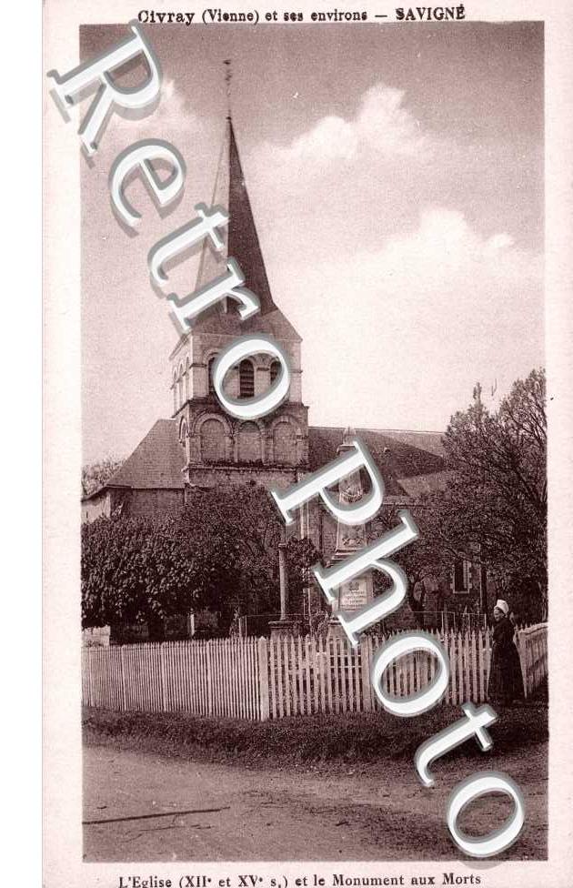 l'eglise et le monument aux morts