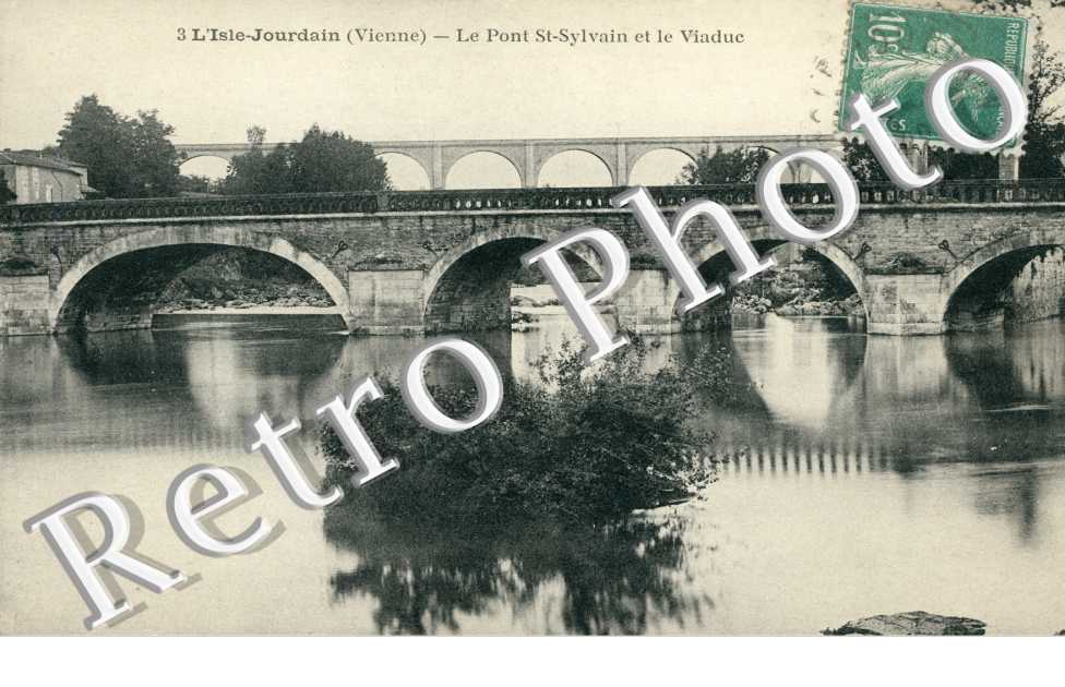 le Pont de Saint-Sylvain et le Viaduc