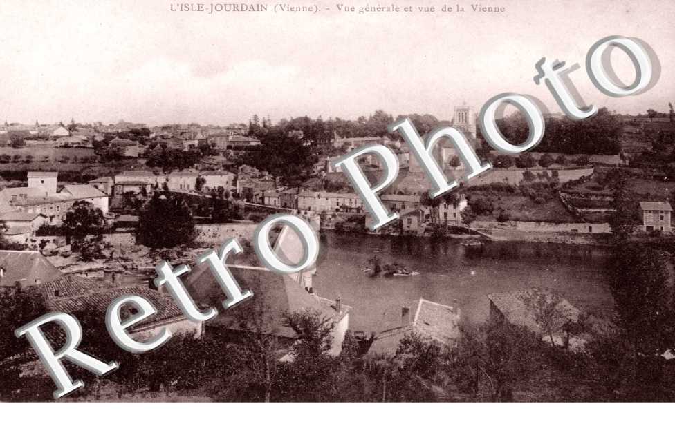 Vue Generale et Vue de la Vienne