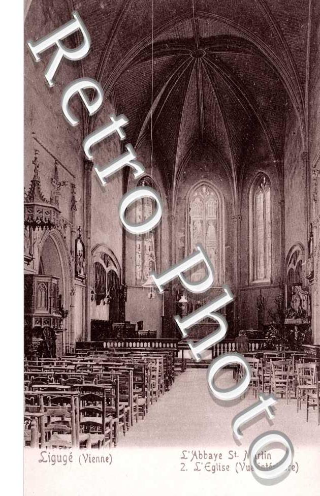 Interieur de l'Eglise de l'Abbaye Saint Martin