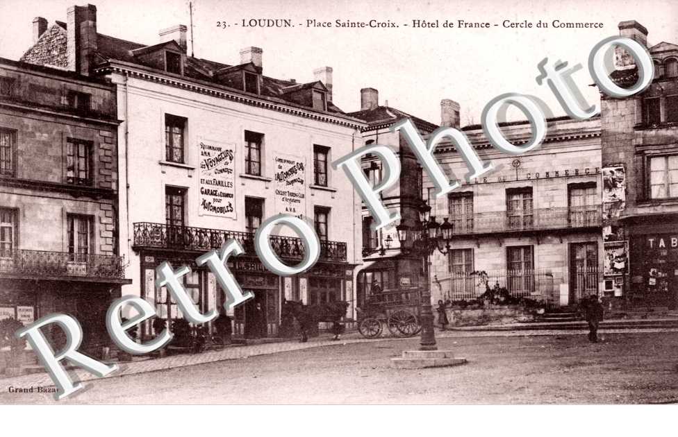 Place Sainte Croix - Hôtel de France - Cercle du Commerce