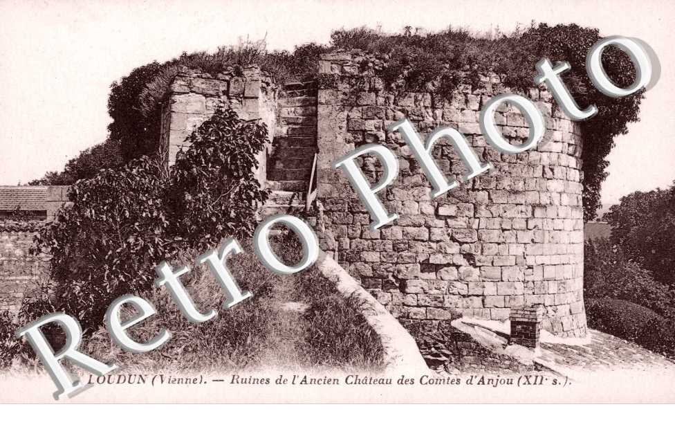 ruines de l'Ancien Chateau des Comtes d'Anjou