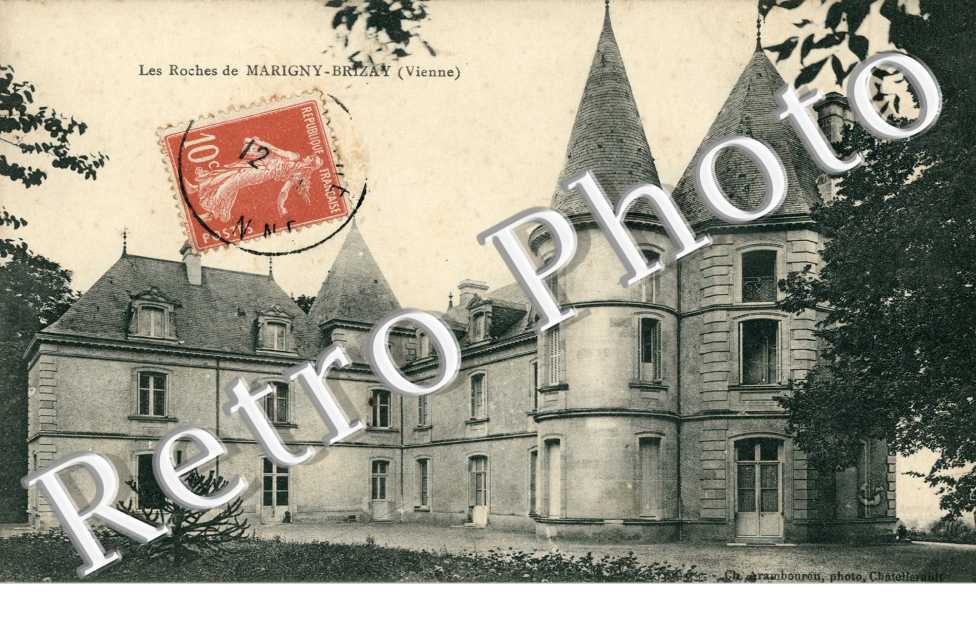 Les Roches de Marigny-Brizay - Château
