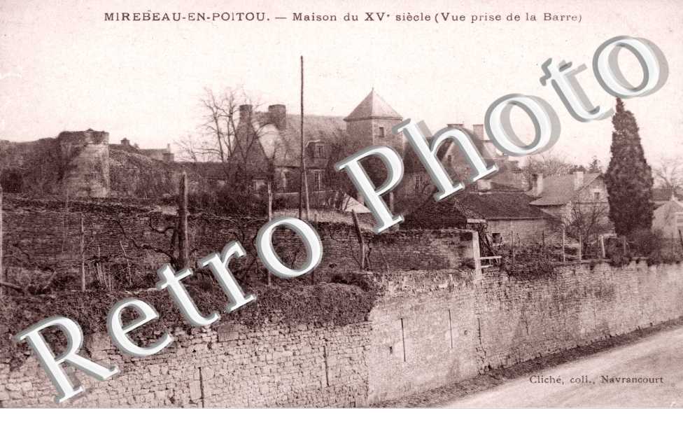 Maison du Xveme siecle, Vue prise de la Barre