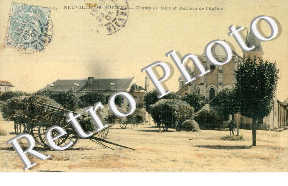 le Champ de Foire et l'Eglise