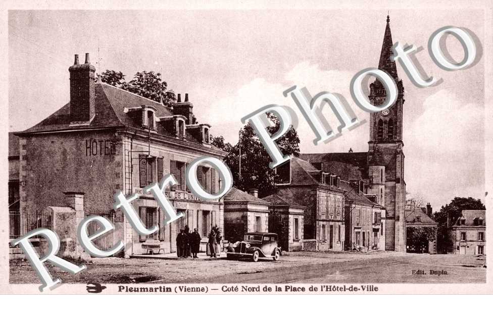 Cote Nord de la Place de l'Hotel-de-Ville