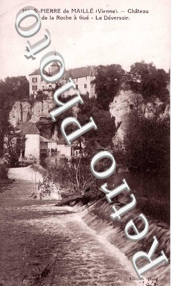 le Chateau de la Roche a Gue, le Deversoir