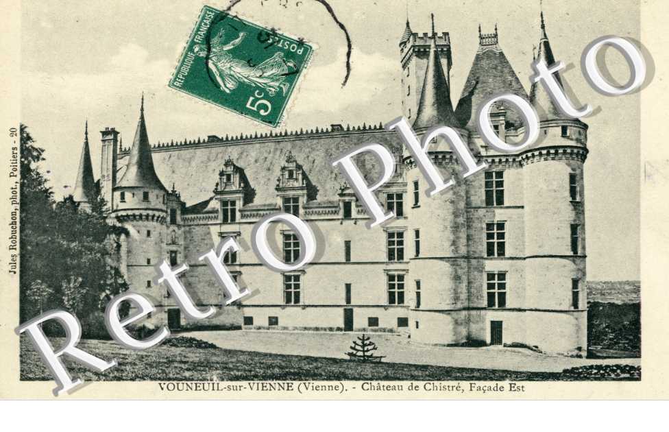 chateau de Chistre, facade Est