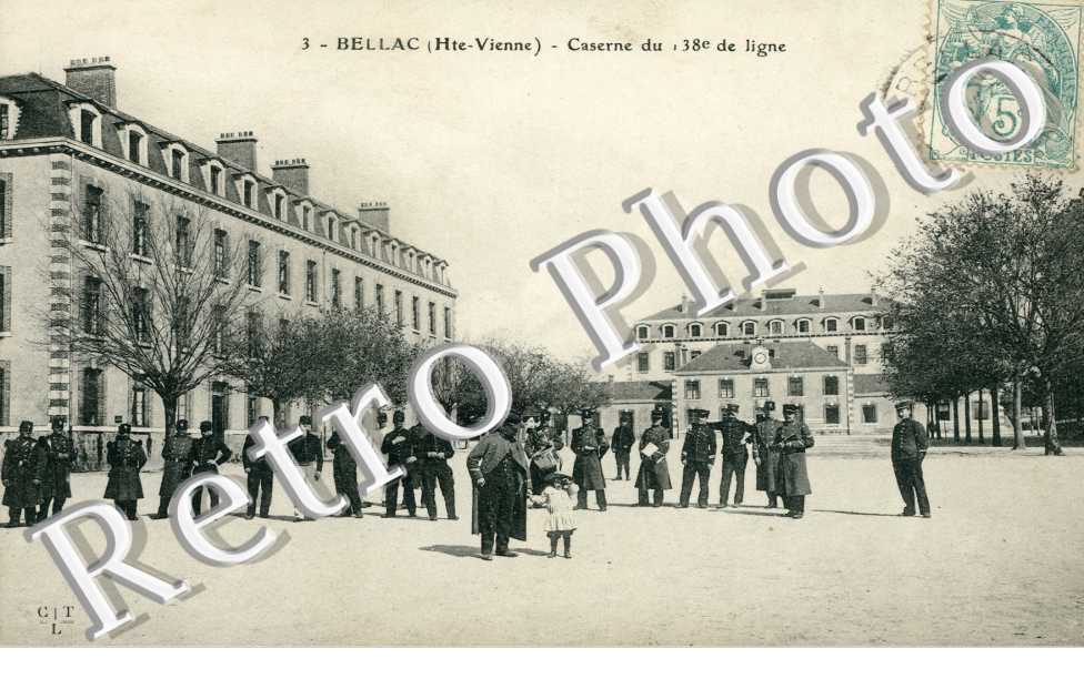 la Caserne du 38eme de Ligne
