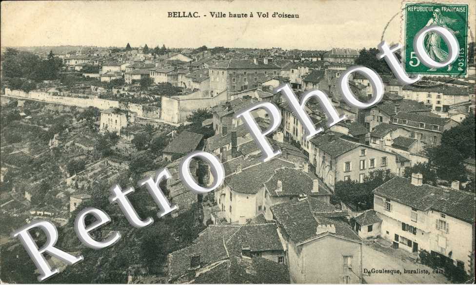 Ville haute a Vol d'Oiseau