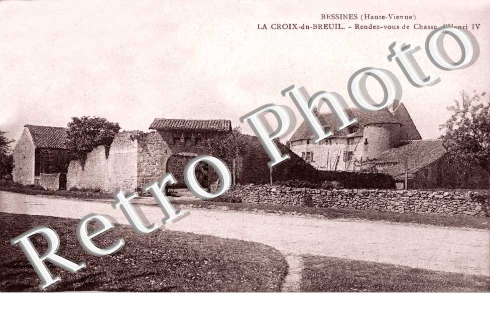 la croix du Breuil, rendez-vous de chasse d' Henri IV