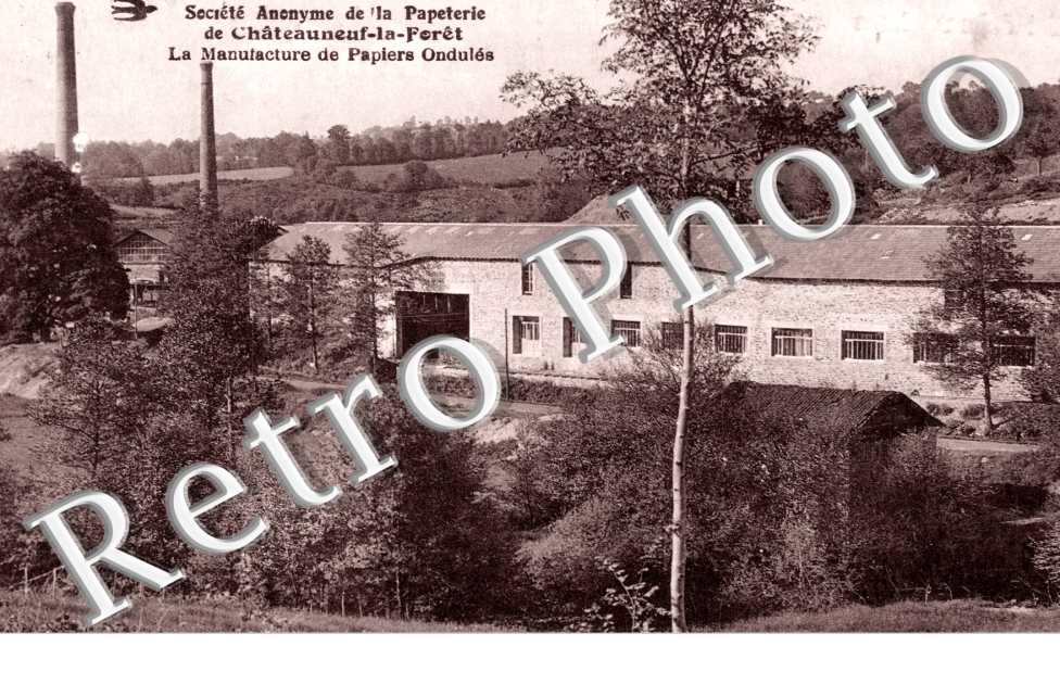 Societe Anonyme de la Papeterie de Chateauneuf-la-Foret, la Manufacture de Papiers Ondules