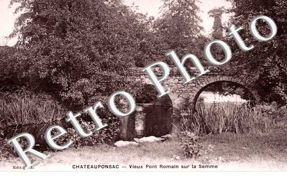 Vieux Pont Romain sur la Semme