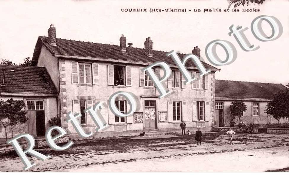 la mairie et les ecoles