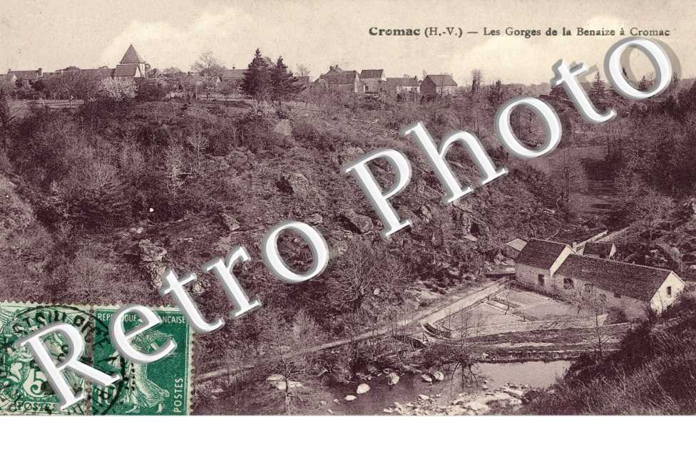 les Gorges de la Benaize a Cromac