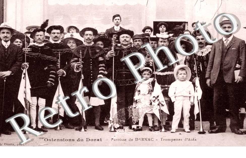 Ostensions du Dorat, Paroisse de Darnac, Trompettes d'Aida