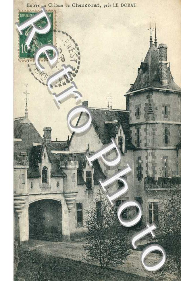 entree du chateau de Chercorat