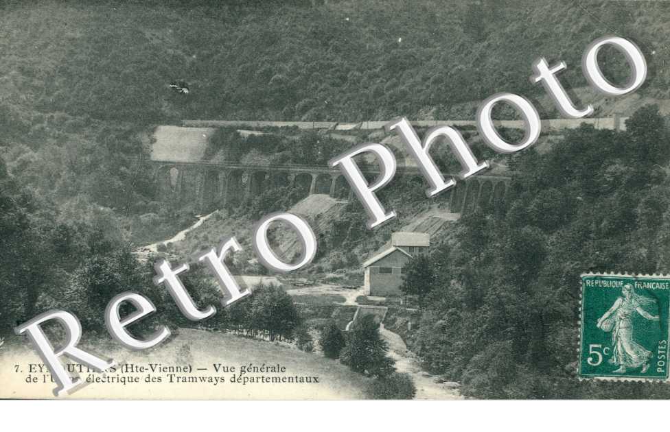 vue generale de l' usine electrique des tramways departementaux