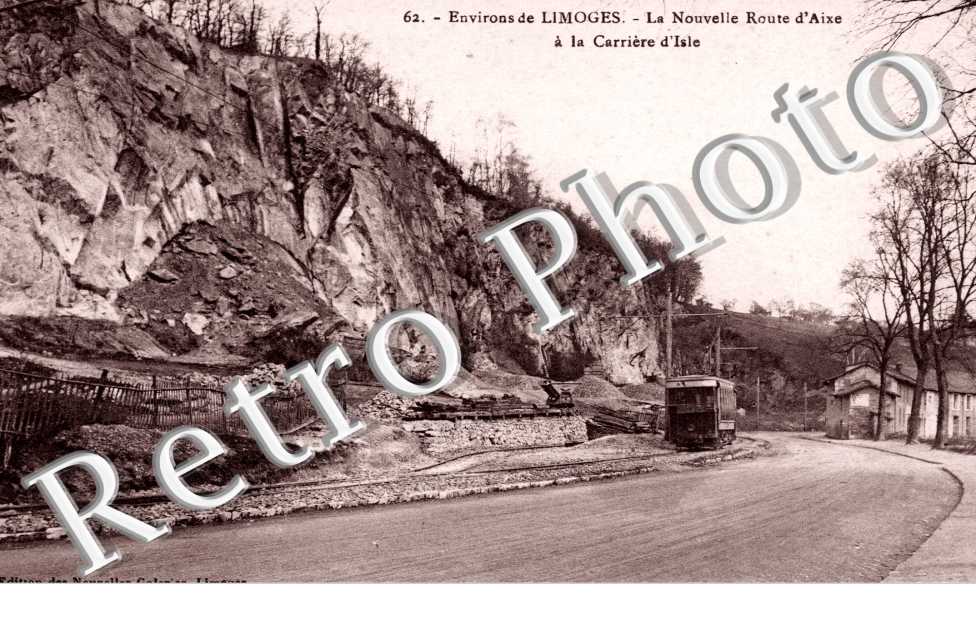 la Nouvelle Route d'Aixe a la Carriere d'Isle