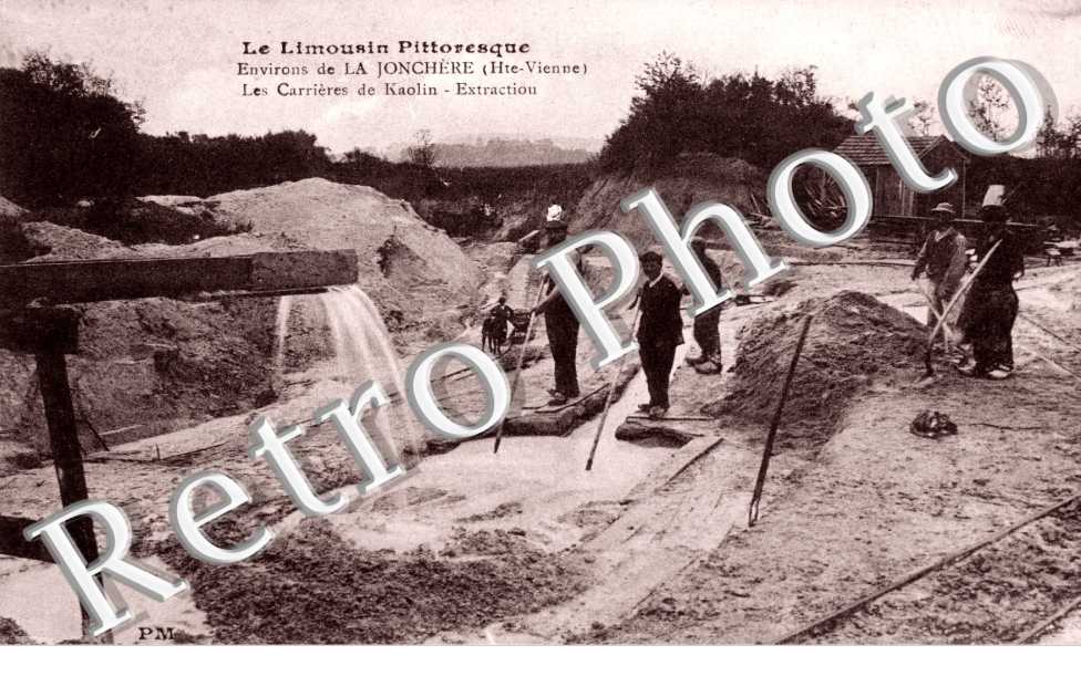 les Carrieres de Kaolin - Extraction